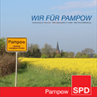 SPD Wahlkampf-Flyer für die Gemeinderatswahl 2014 in Pampow